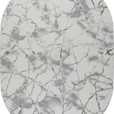 38898A OVAL GREY FLS / BEIGE FLS Olimpos