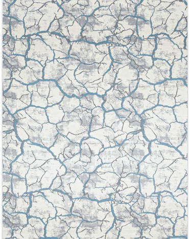 Ковер турецкий 50001A Kremlin (Акрил, серый, голубой)