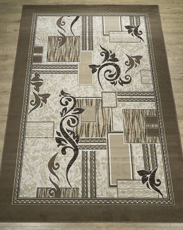 Ковер российский 15839-10834 Лайла де Люкс (Полипропилен, бежевый)