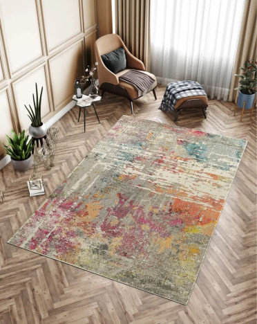 Ковер турецкий V420A CORSICA (Фризе, разноцветный)