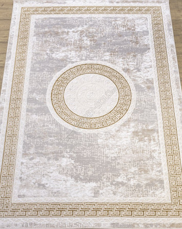 Ковер российский 21405-20262 Танго (Хит-сет, желтый, серый)