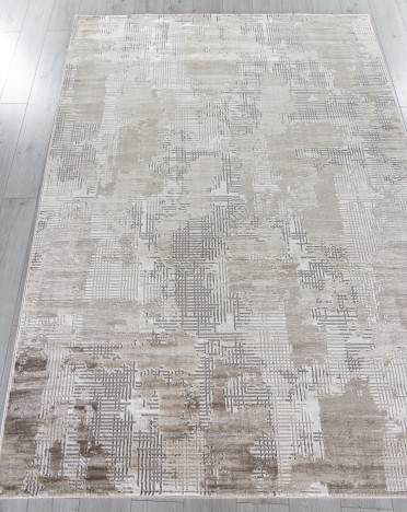 Ковер турецкий P0002 LUCCI (Полиэстер, бежевый)