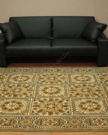 Ковер польский Agnella Standard Alan olive (полипропилен, зеленый)