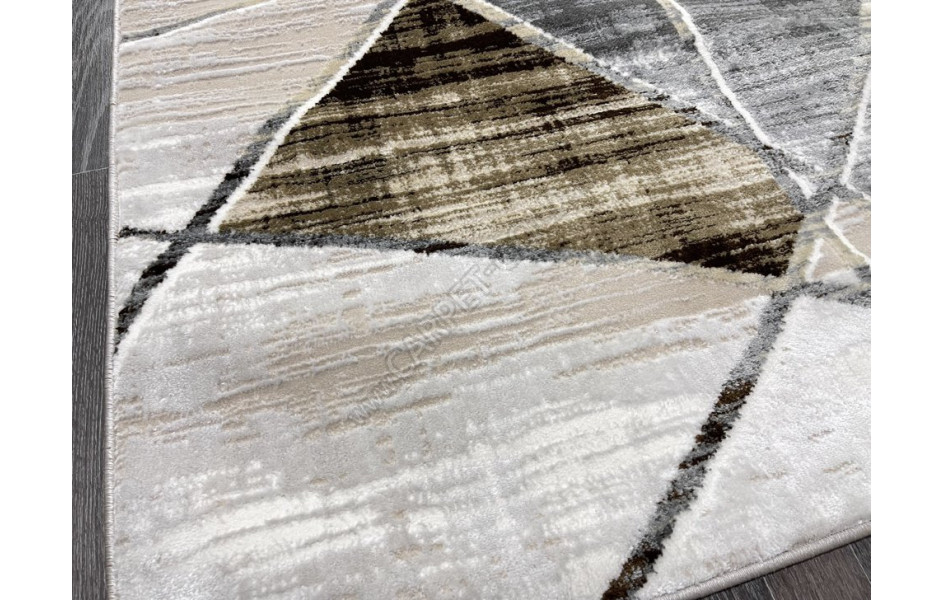 Турецкий ковер 40707A_VIZON / KOYU GRI