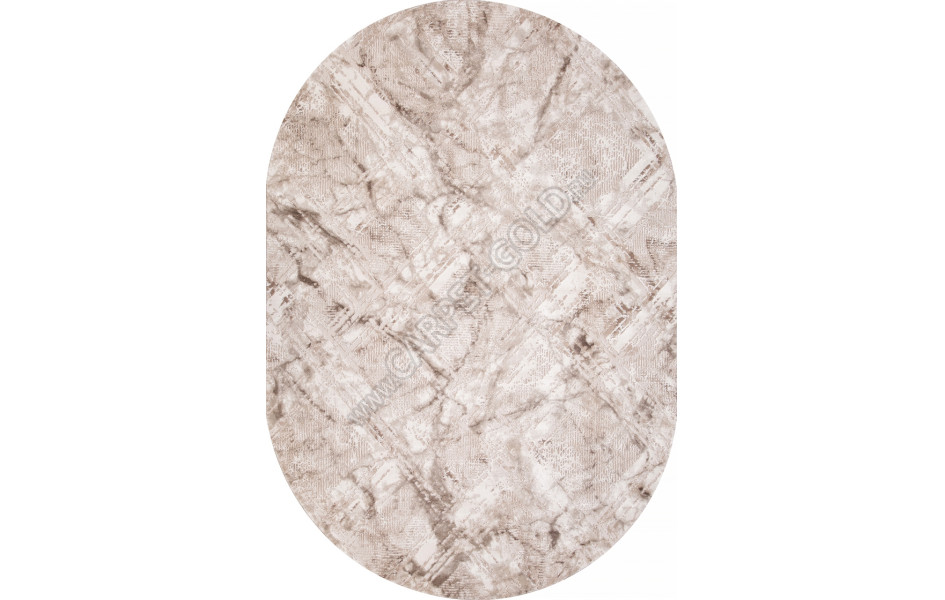 Ковер 04074A - BROWN / BROWN - Овал - коллекция ARMINA