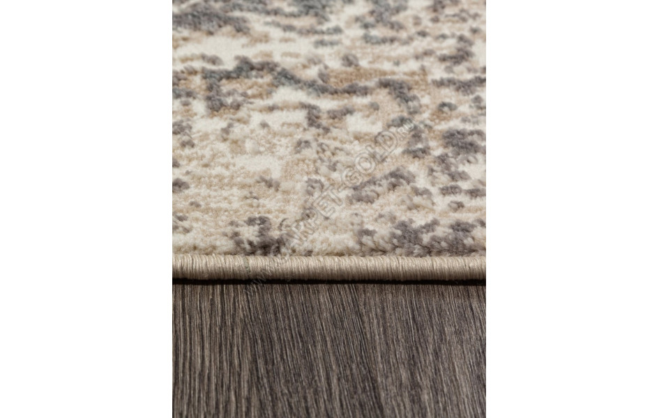 Ковер M033A - CREAM / WHITE - Овал - коллекция SIESTA