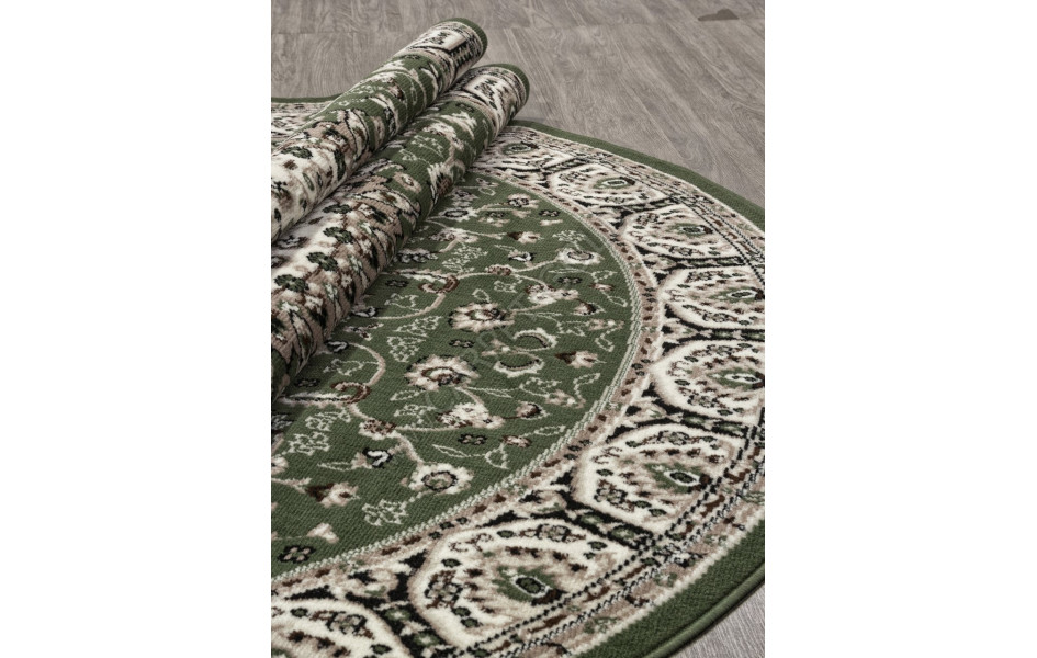 Ковер D409 - GREEN - Овал - коллекция GAVANA
